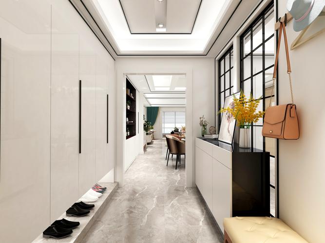 普通住宅玄關室內裝修設計 實用與美觀的結合