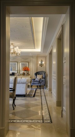 138平歐式豪華三居裝修實景 花季小區(qū)典雅生活范本