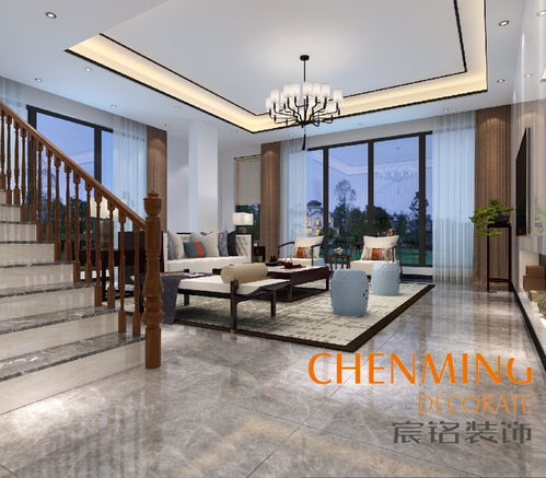 300平中式現代別墅豪宅 名都香樟苑1號實景賞析